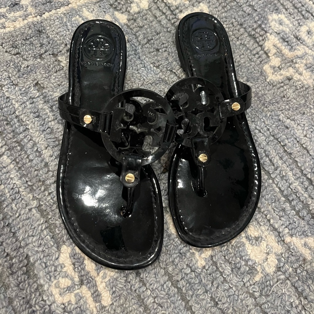 Tory Burch Patent Leather Sandals